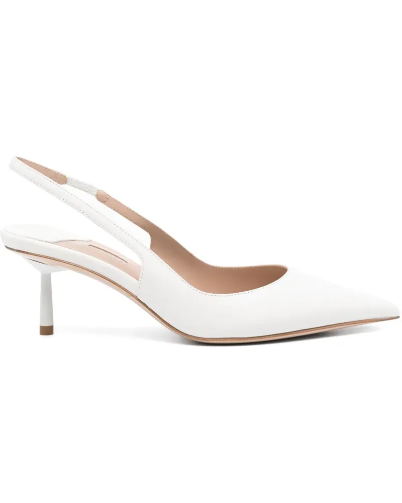 Le Silla Bella Slingback-Pumps 60mm - Weiß Weiß
