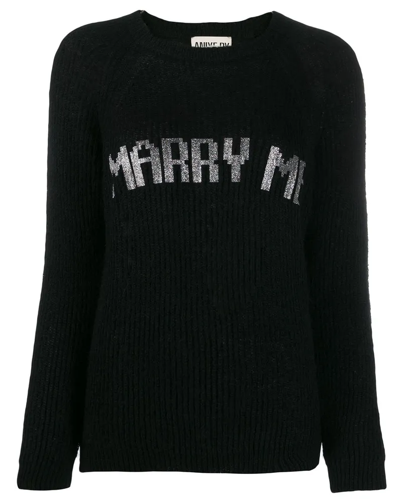 Aniye By Marry Me' Pullover - Schwarz Schwarz