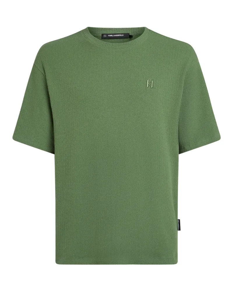 Karl Lagerfeld Lockeres T-Shirt - Grün Grün