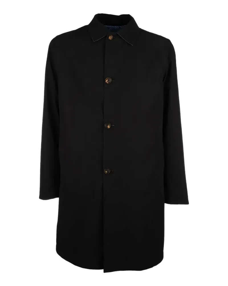 KIRED button-down trench coat - Blau Blau