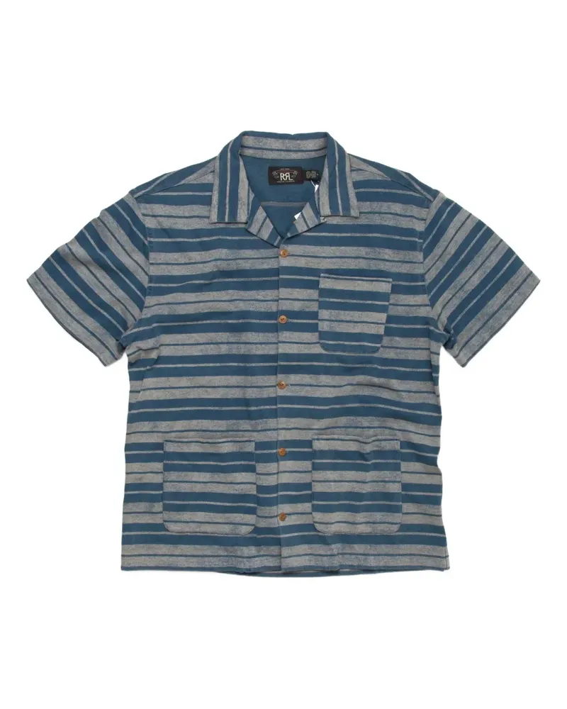 Ralph Lauren Gestreiftes Hemd - Blau Blau