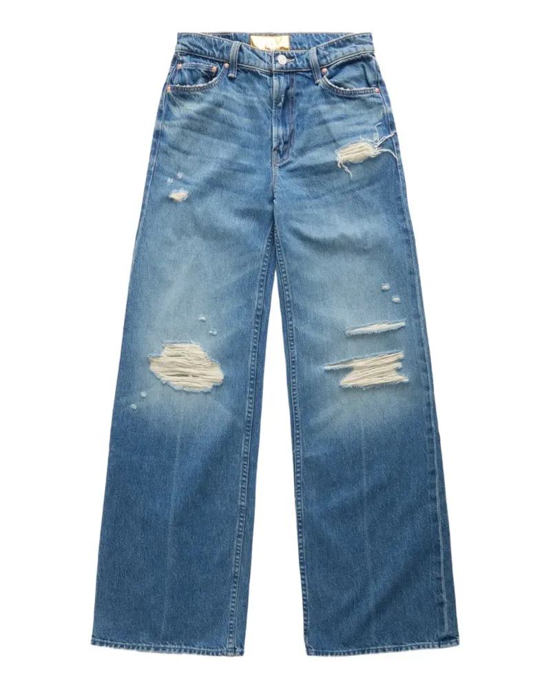Mother The Rerun distressed jeans - Blau Blau
