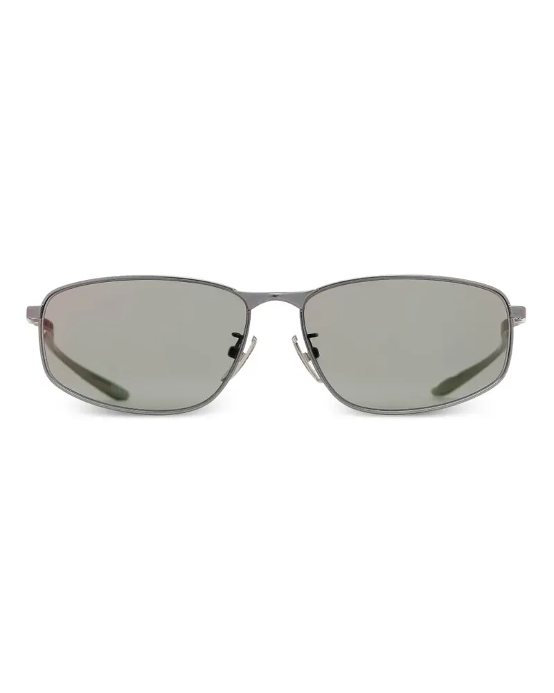 Balenciaga Sonnenbrille mit geometrischem Gestell - Grau Grau