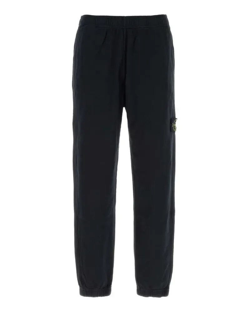 Stone Island logo-patch track pants - Schwarz Schwarz