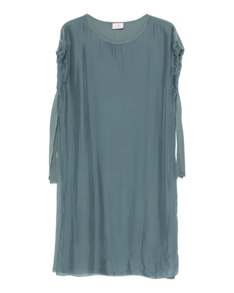 Deha Midikleid mit Einsätzen - Blau Blau