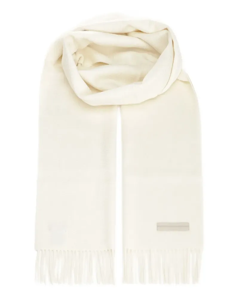 Ermenegildo Zegna Schal mit Fransen - Nude Nude