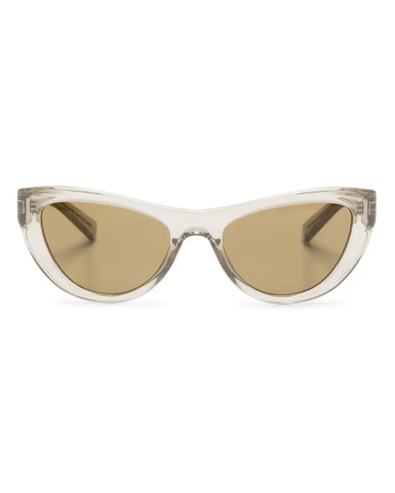 Saint Laurent 676 Cat-Eye-Sonnenbrille - Nude Nude