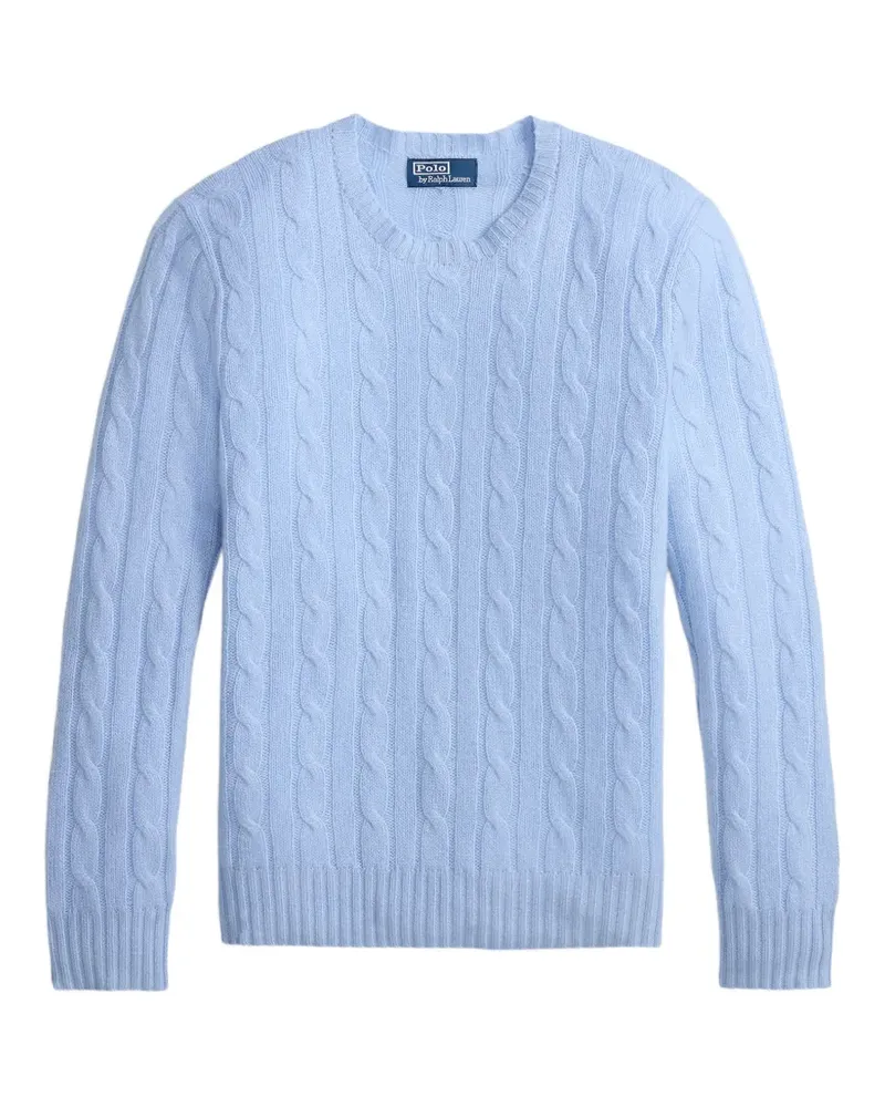 Ralph Lauren cable-knit crew-neck sweater - Blau Blau