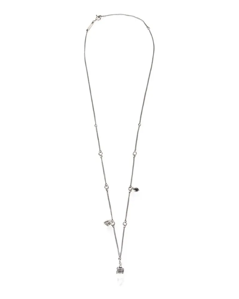 Ann Demeulemeester Impi quartz necklace - Silber Silber