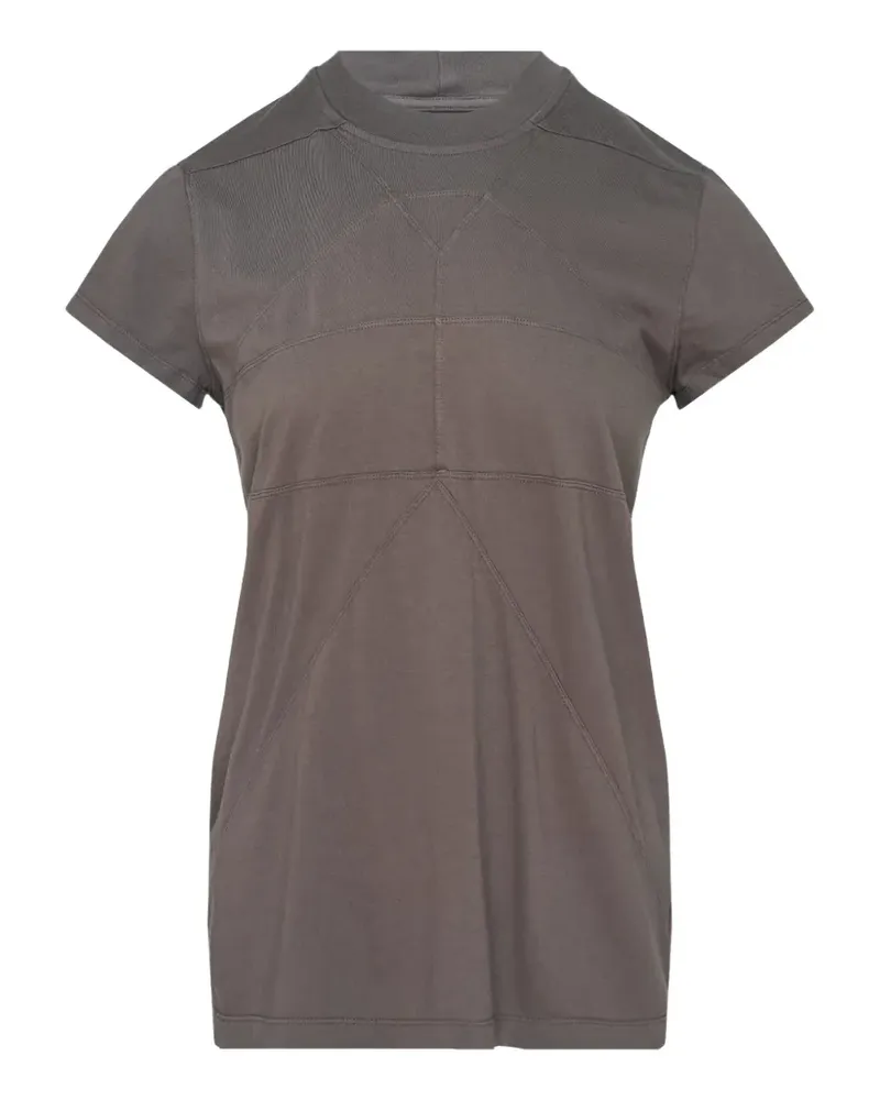 Rick Owens Level panelled t-shirt - Grau Grau