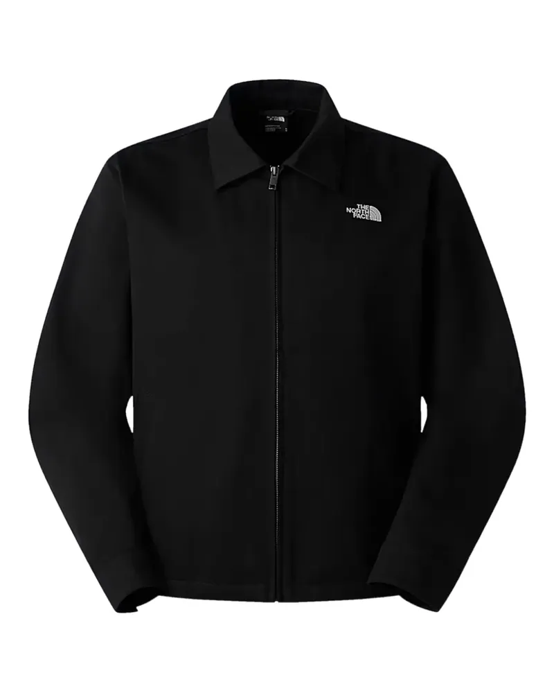 The North Face zip cotton jacket - Schwarz Schwarz