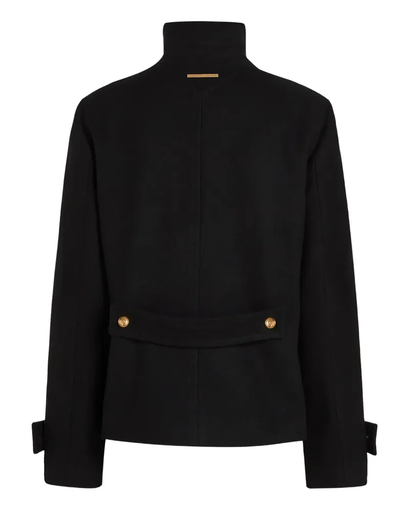Karl Lagerfeld Doppelreihiger Mantel - Schwarz Schwarz
