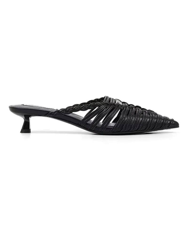 Karl Lagerfeld caged pointed-toe mules - Schwarz Schwarz