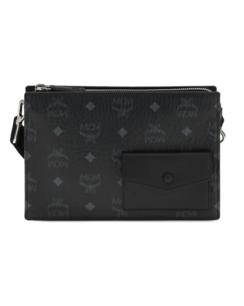 MCM Aren messenger bag - Schwarz Schwarz