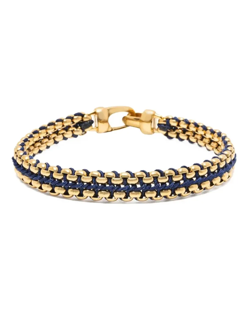 Nialaya woven-chain bracelet - Gold Gold