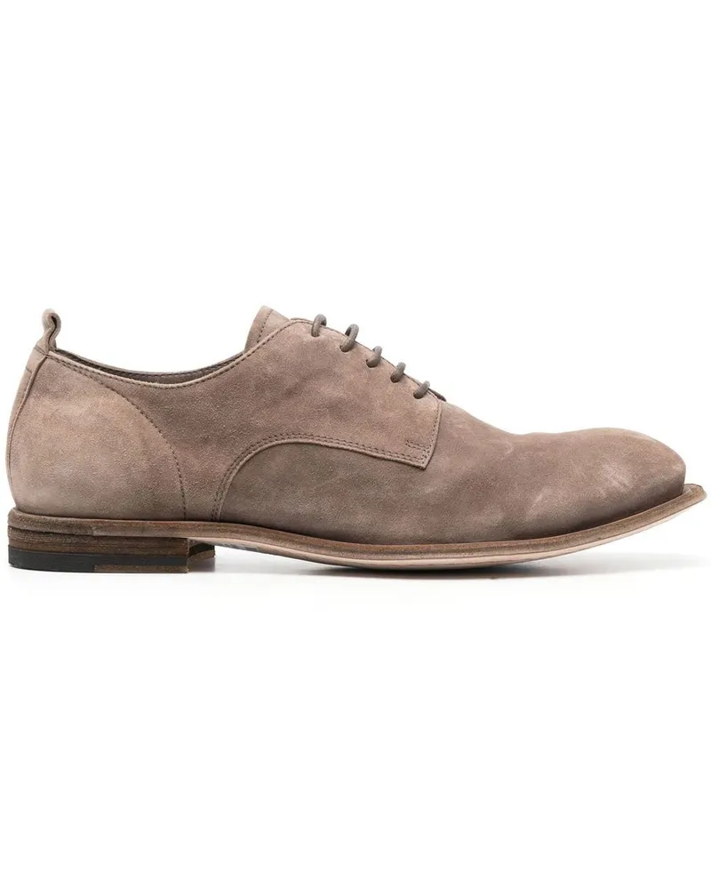Officine Creative Italia Durga Derby-Schuhe aus Wildleder - Grau Grau