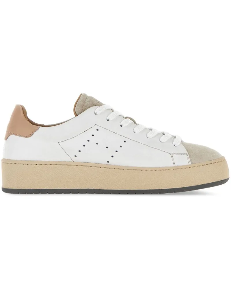 Hogan H672 Sneakers mit Schnürung - Weiß Weiß