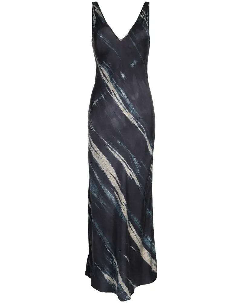VOZ Klassisches Kleid - Blau Blau
