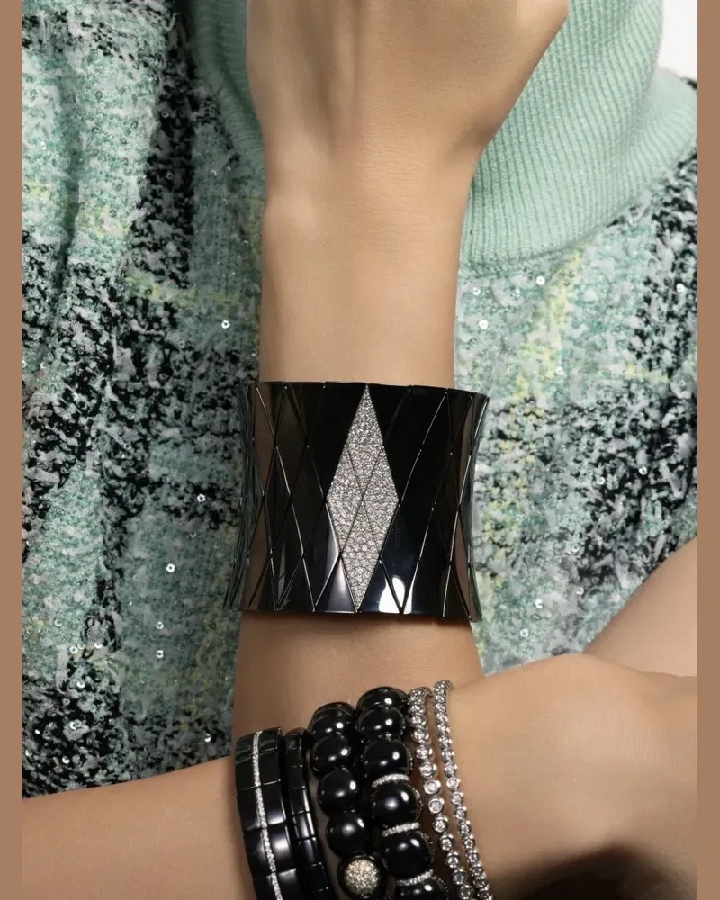 Roberto Demeglio Armband mit Diamanten - Schwarz Schwarz