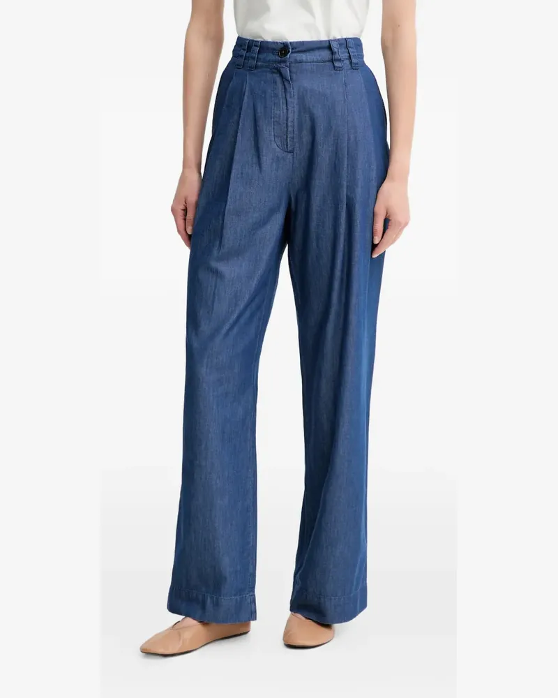 Marc O'Polo pleated trousers - Blau Blau