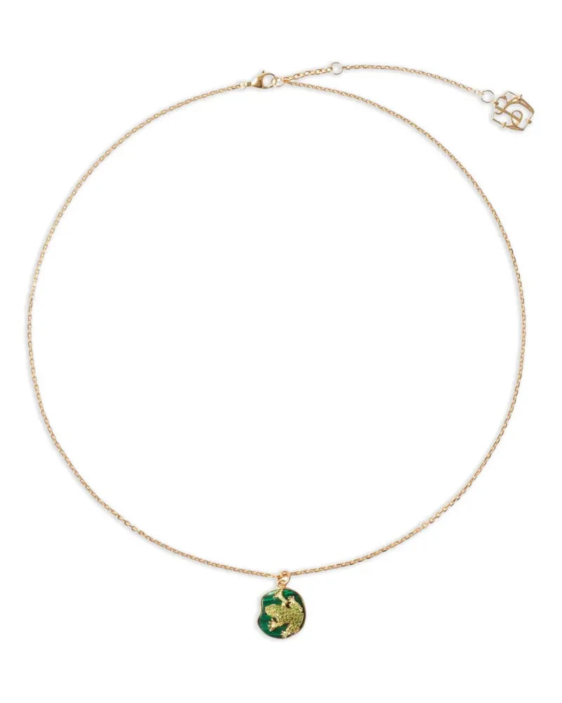 Burberry Halskette mit Froschanhänger - Gold Gold