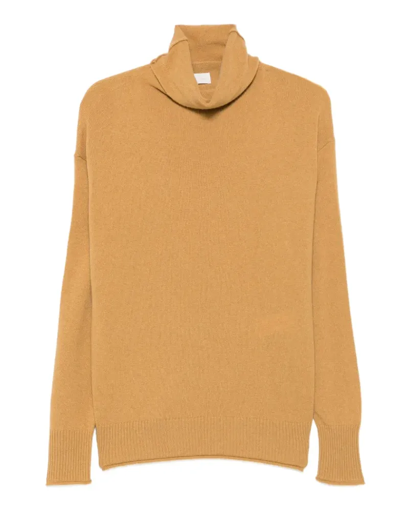 C.T.plage Rollkragenpullover aus Kaschmir - Nude Nude