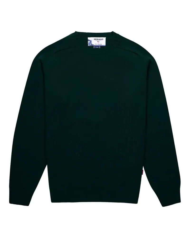 Sebago Gilead Pullover mit rundem Ausschnitt - Grün Grün