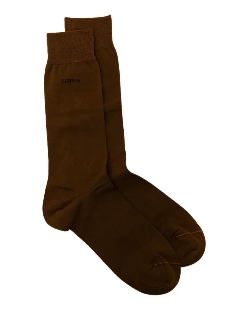 Ermenegildo Zegna Everyday socks - Braun Braun