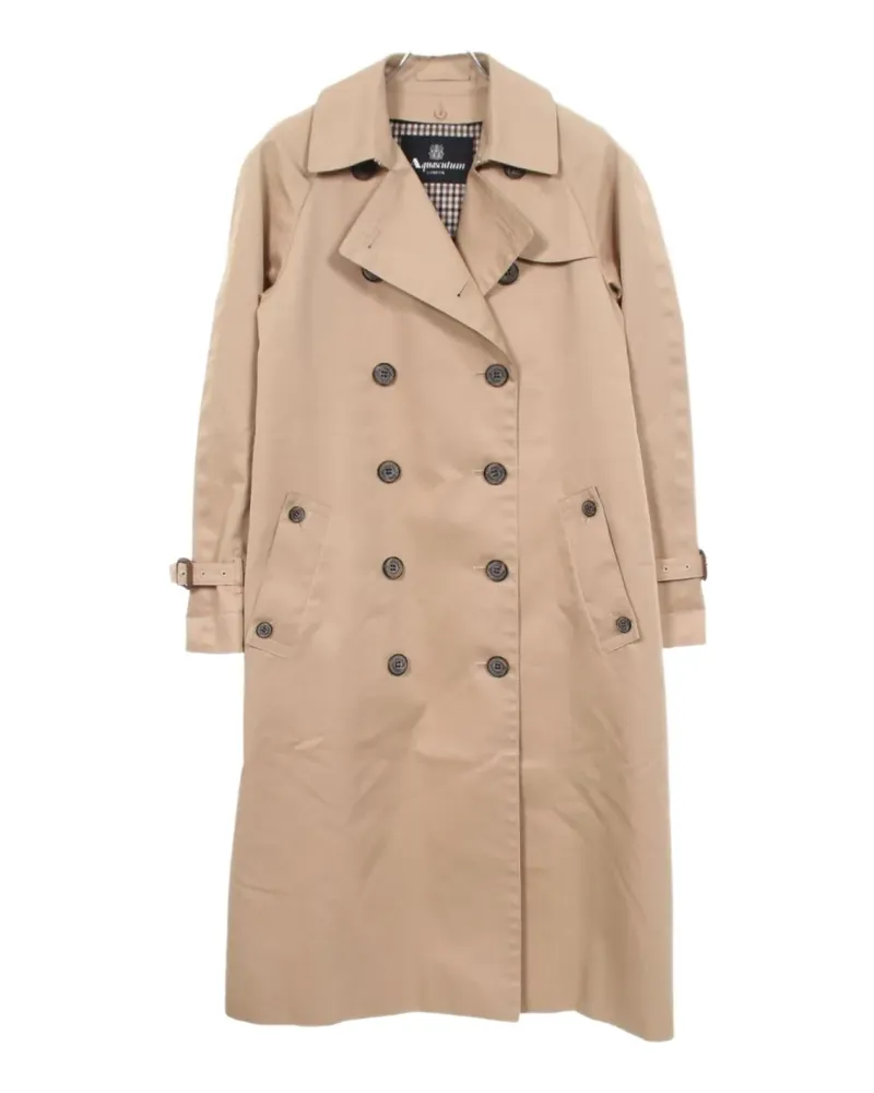 Aquascutum 2000 Doppelreihiger Mantel - Nude Nude