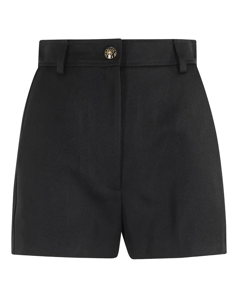 Elisabetta Franchi pressed-crease shorts - Schwarz Schwarz