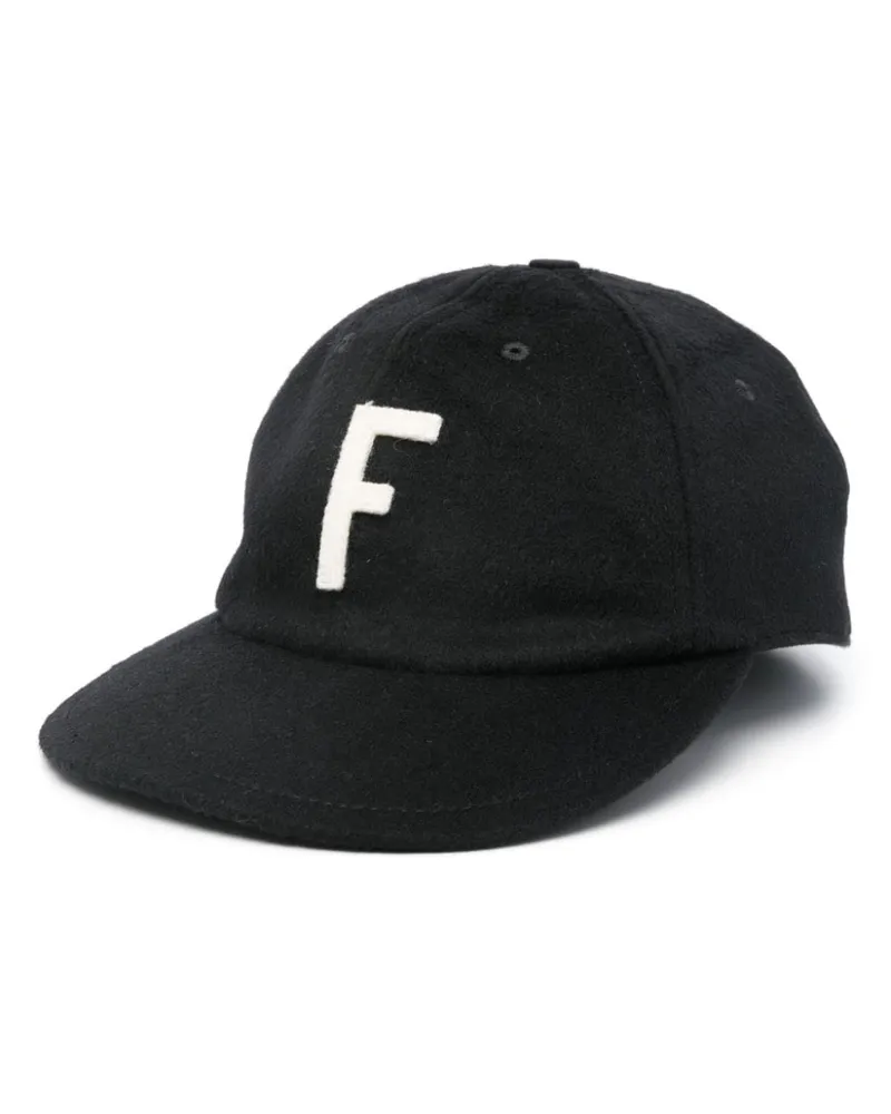 Fear of God Baseballkappe mit Logo-Patch - Schwarz Schwarz