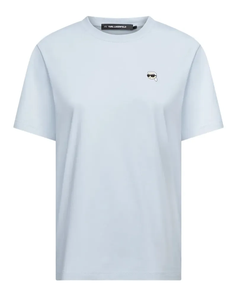 Karl Lagerfeld Ikon Klub T-shirt - Blau Blau
