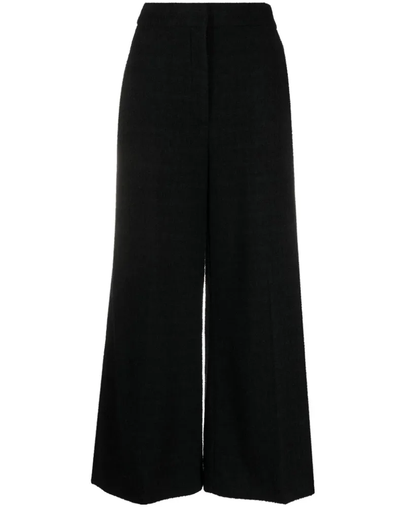 Moschino Hose mit weitem Bein - Schwarz Schwarz