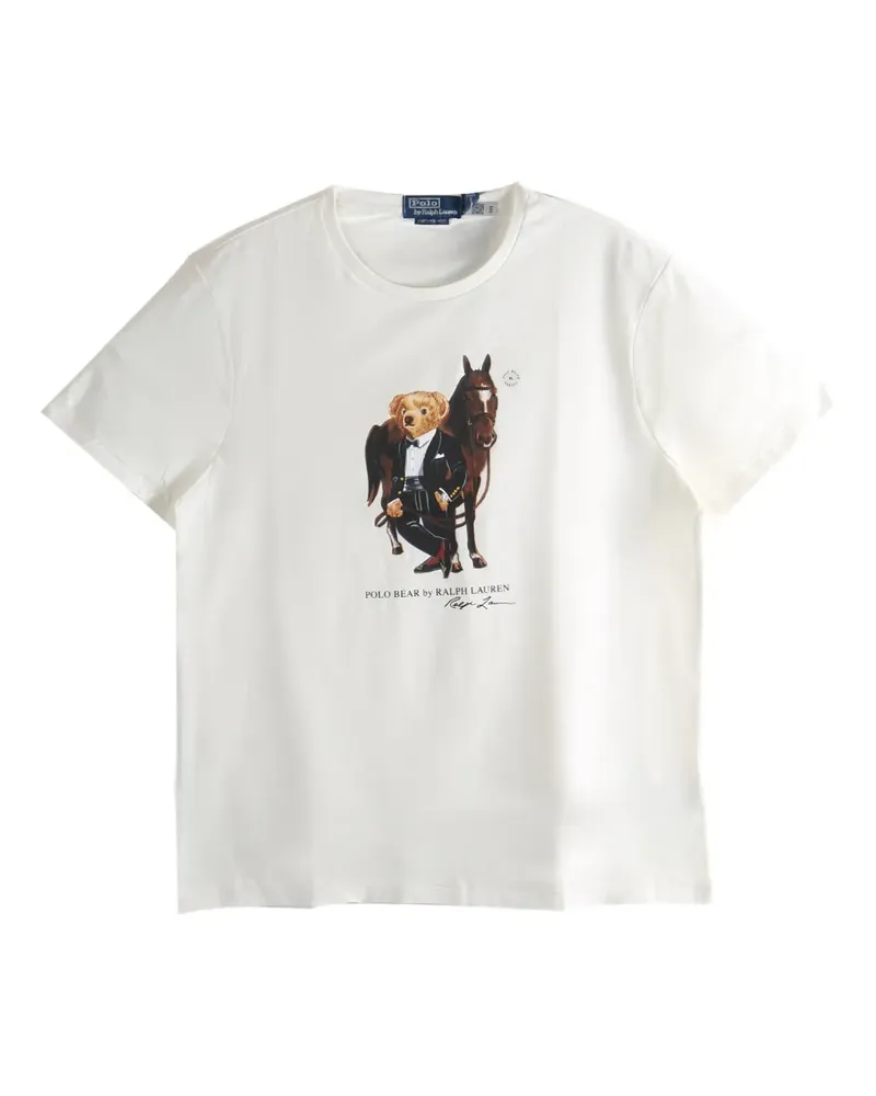 Ralph Lauren graphic T-shirt - Weiß Weiß