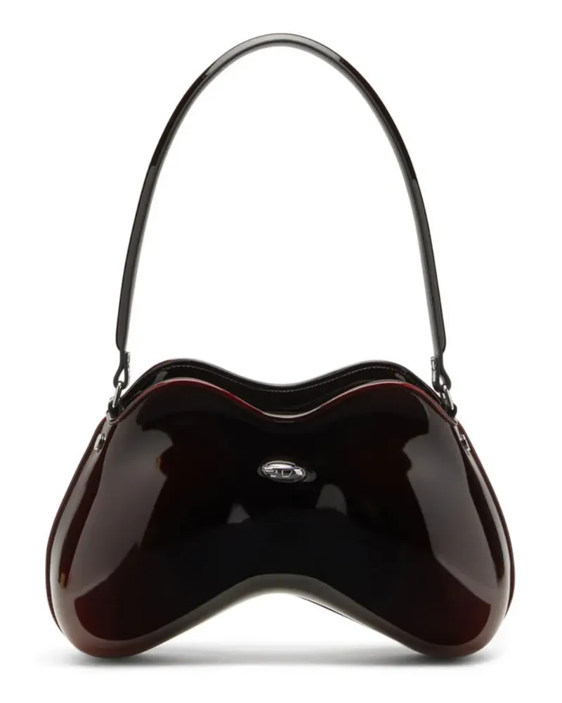 Diesel Double D-Rigid Schultertasche - Braun Braun