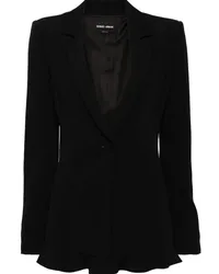 Giorgio Armani Einreihiger Blazer Blau