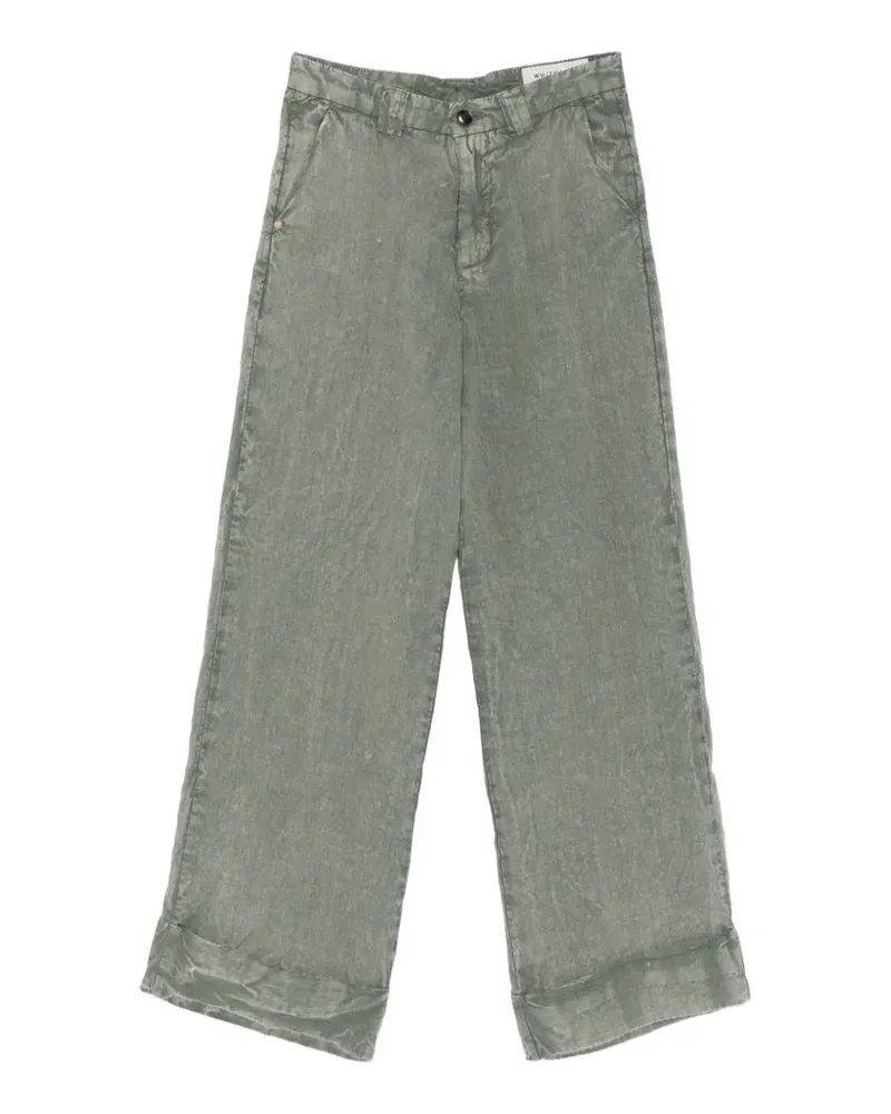 PLAN C Hose mit Umschlag - Grau Grau