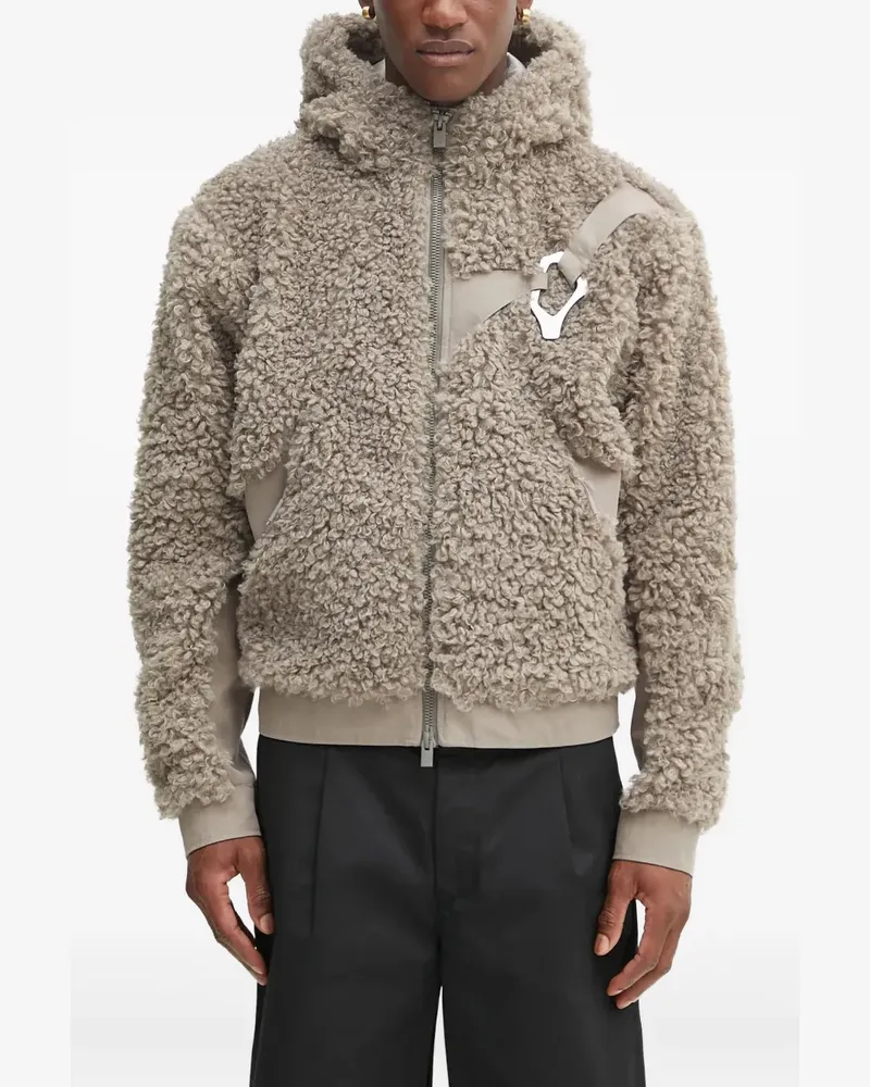 Heliot Emil Regenjacke mit Kapuze - Nude Nude