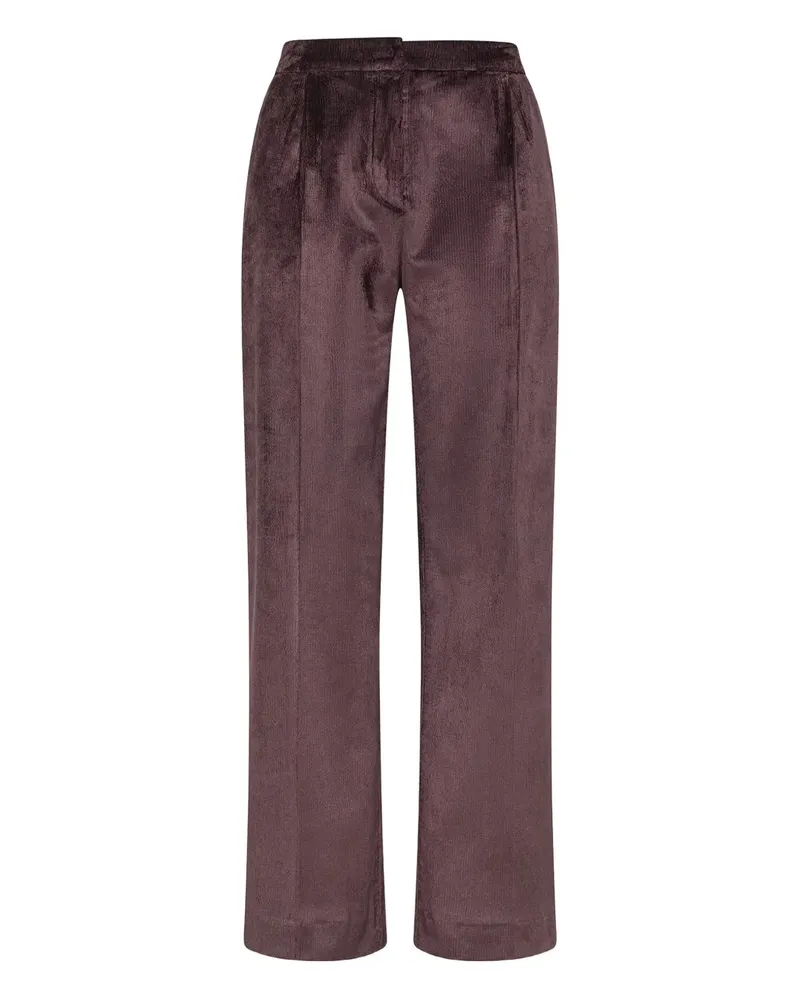 CRUNA Cordhose mit Falten - Rot Rot