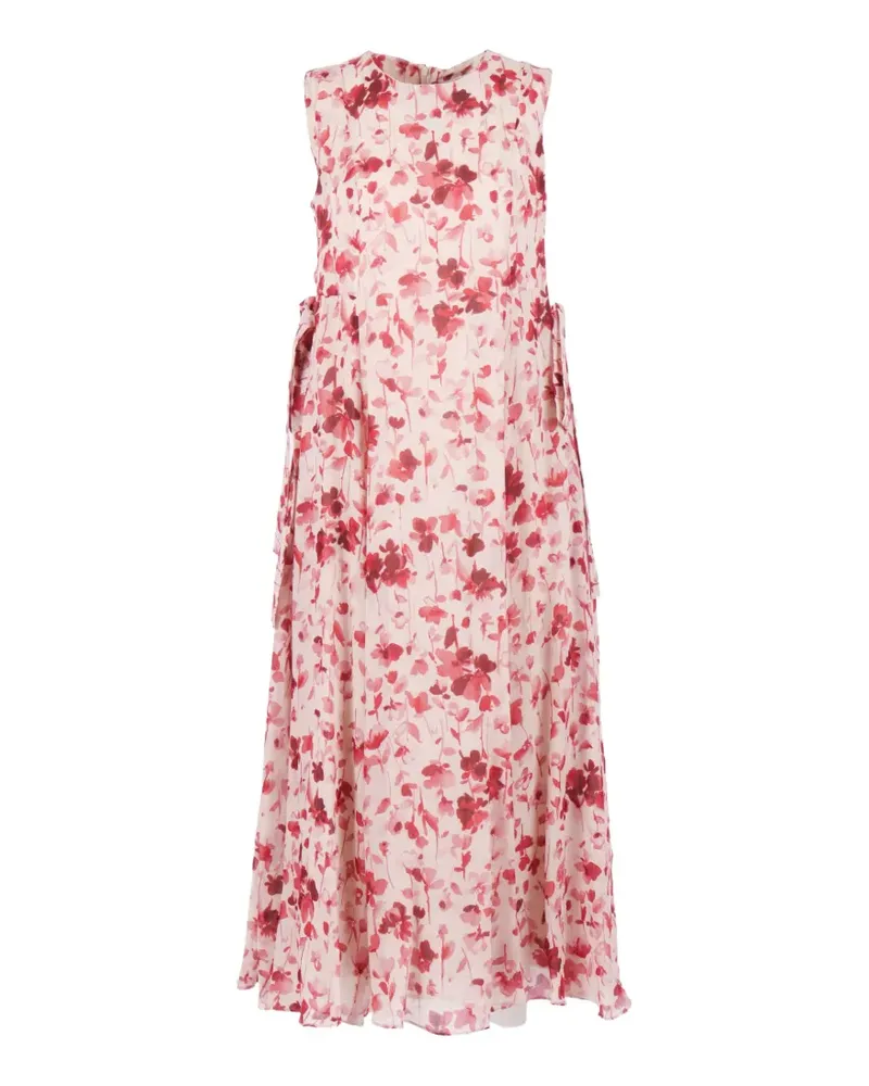 Max Mara floral tie dress - Rosa Rosa