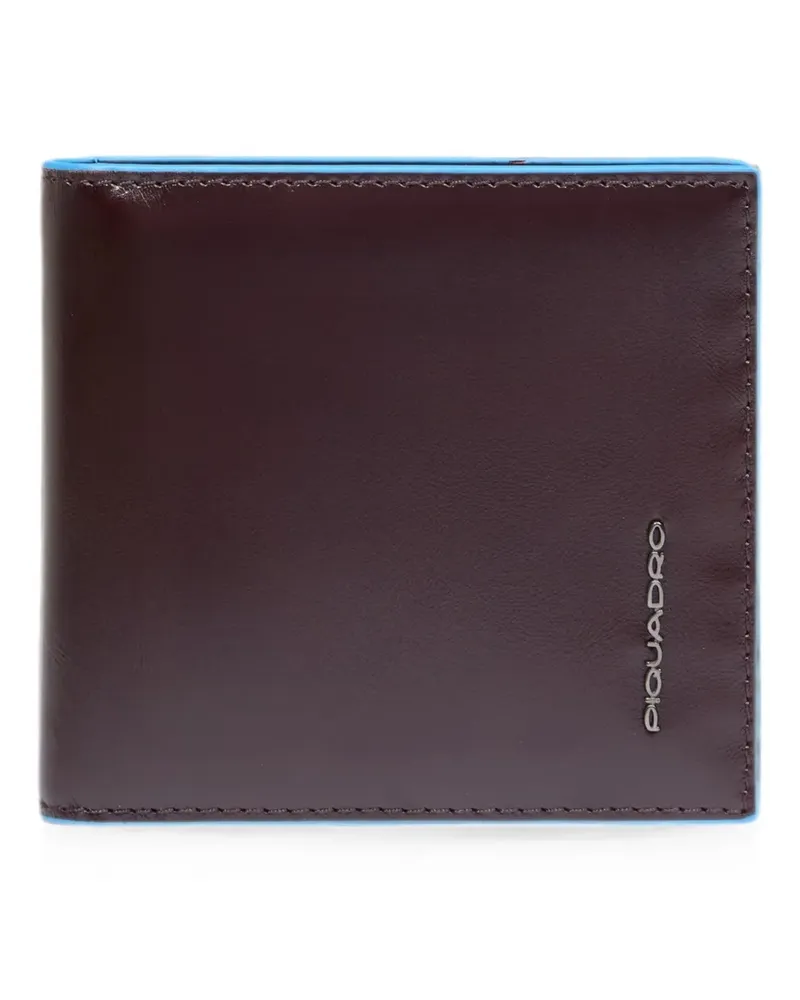 Piquadro leather money clip wallet - Braun Braun