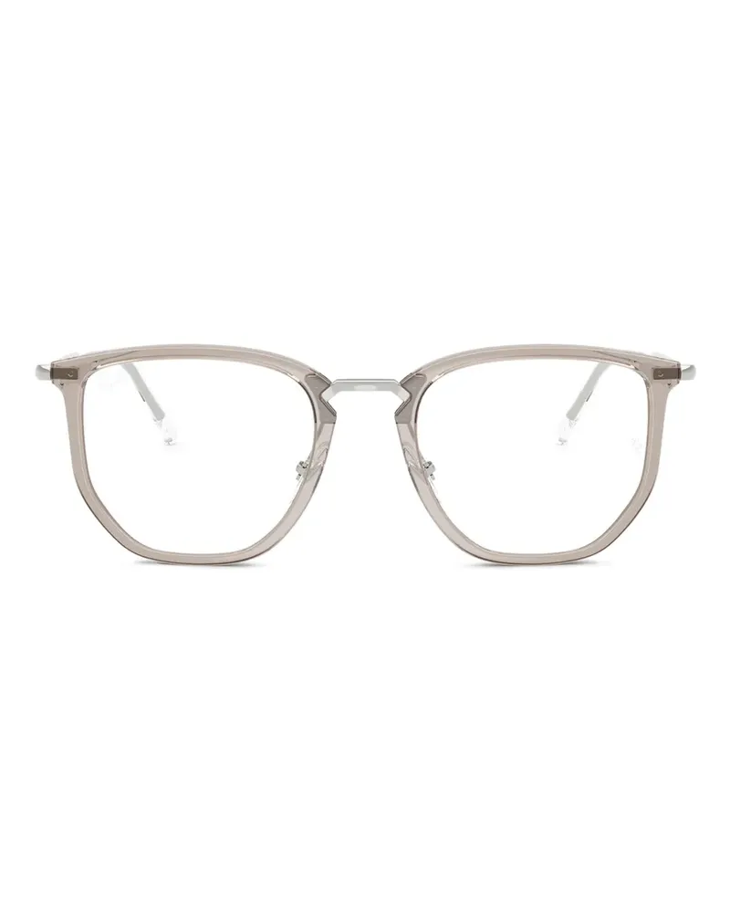Ray Ban Eckige Brille - Grau Grau