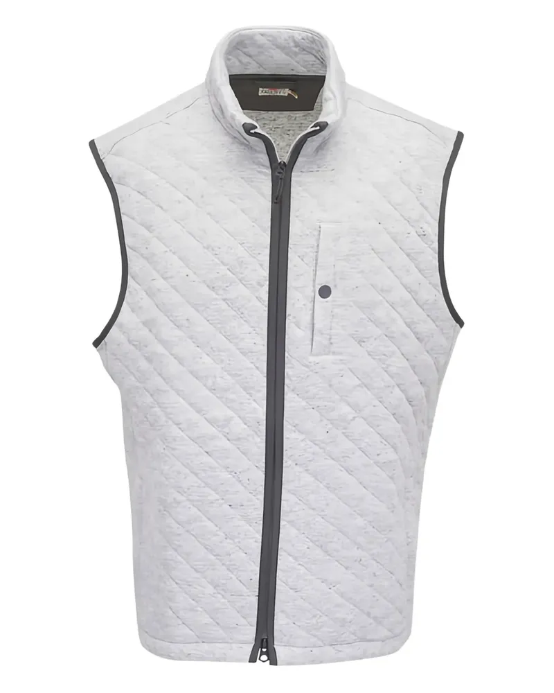 Faherty Epic quilted gilet - Nude Nude