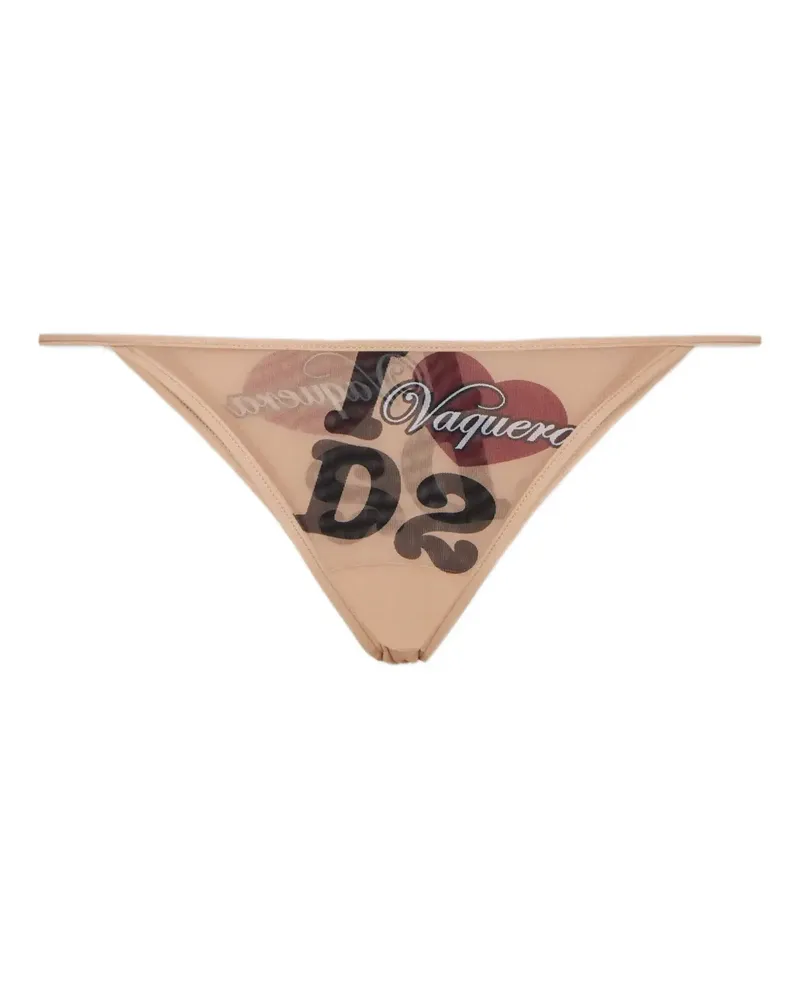Dsquared2 Vaquera Slip - Nude Nude