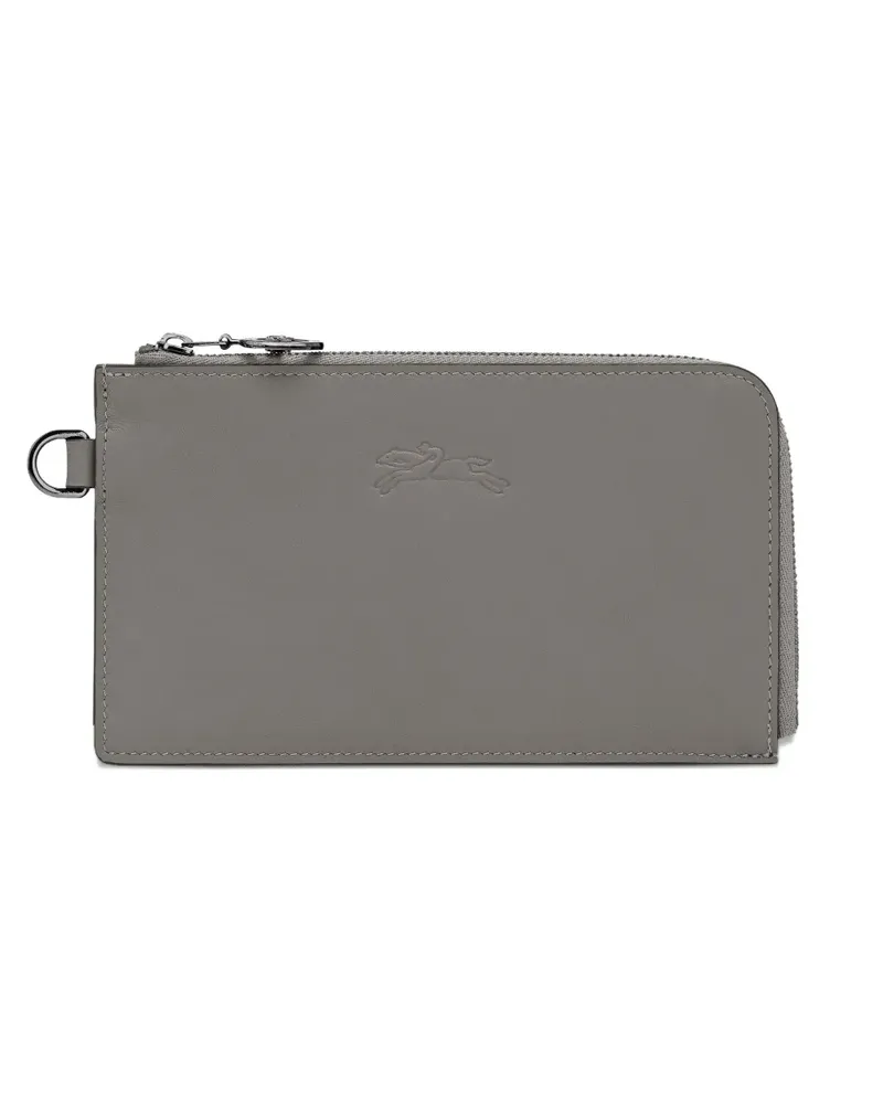 Longchamp Le Pliage Xtra Clutch aus Leder - Grau Grau
