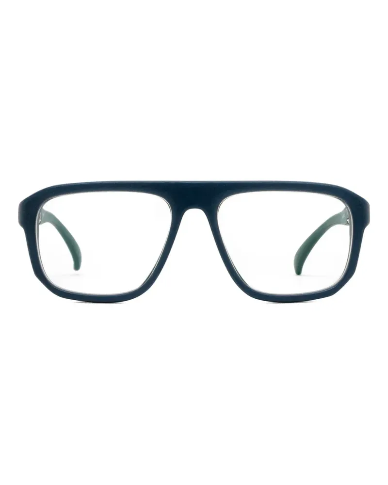 Mykita Brille mit eckigem Gestell - Blau Blau