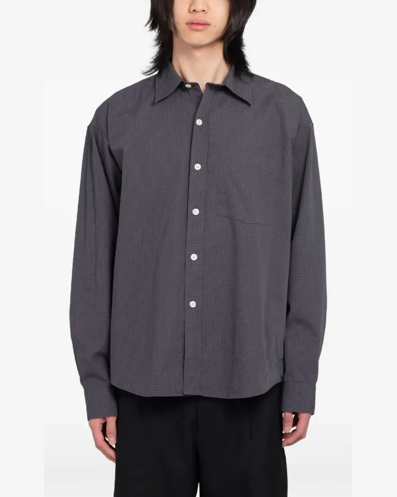 Mfpen Executive check-pattern shirt - Braun Braun