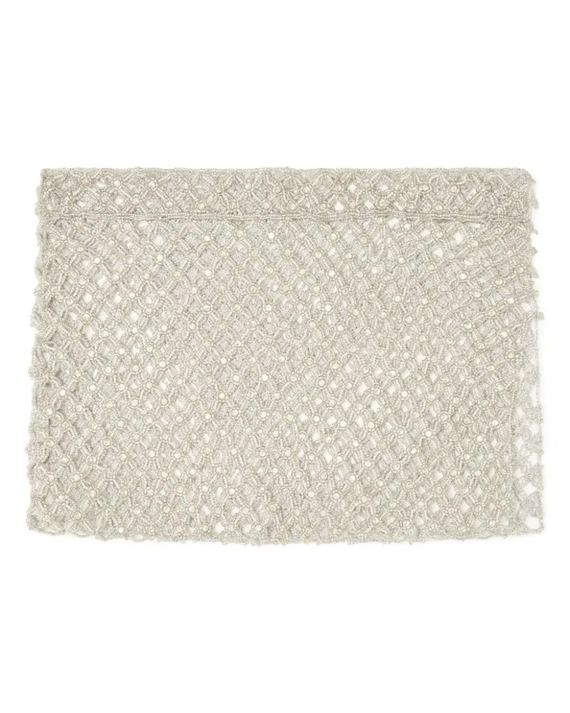Alanui Lochstrick-Rock - Silber Silber