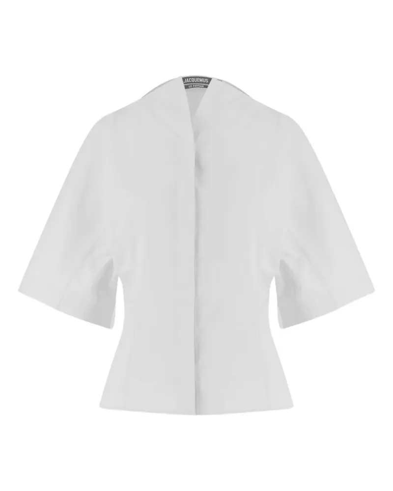 Jacquemus Moisson cotton shirt - Weiß Weiß