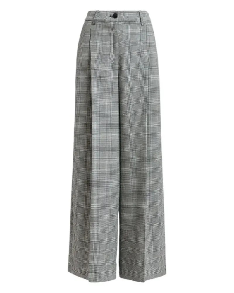 Essentiel Hose mit Karomuster - Grau Grau